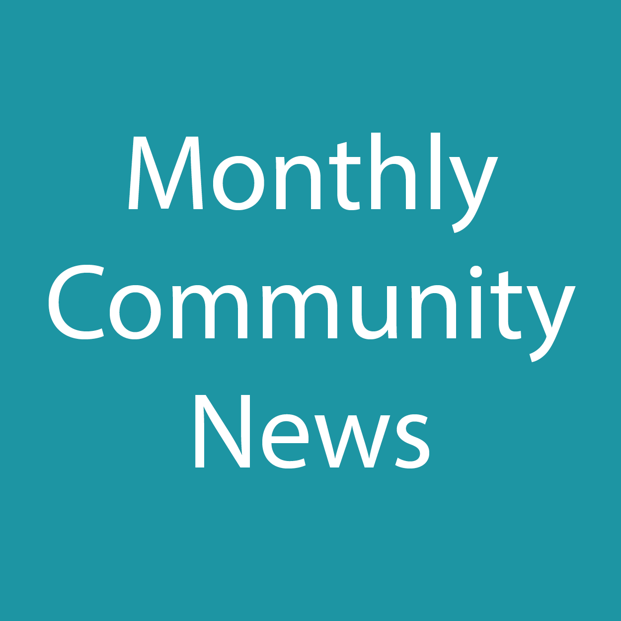 Monthly Community News featuring Religious Formation Conference