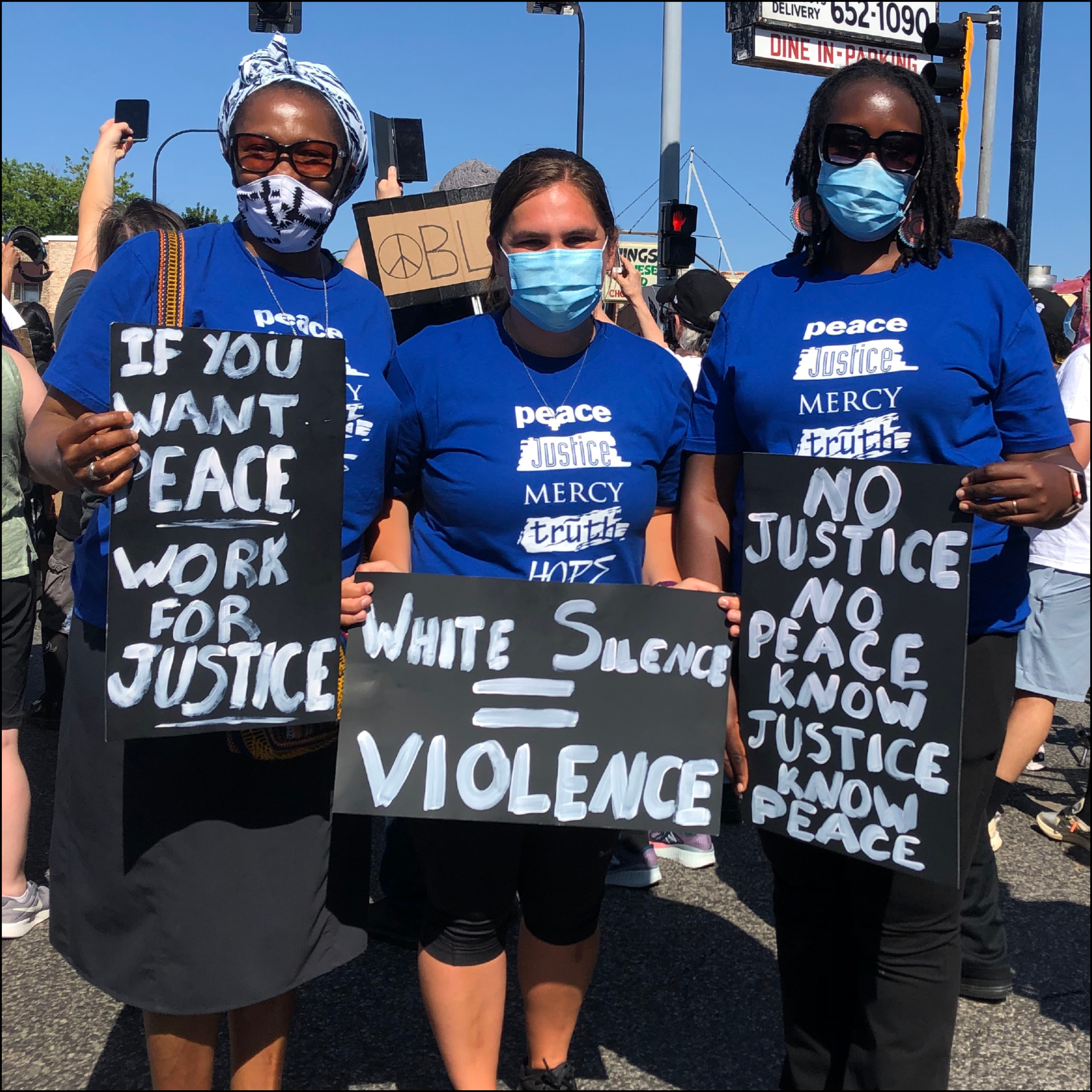 “White Silence is Violence”