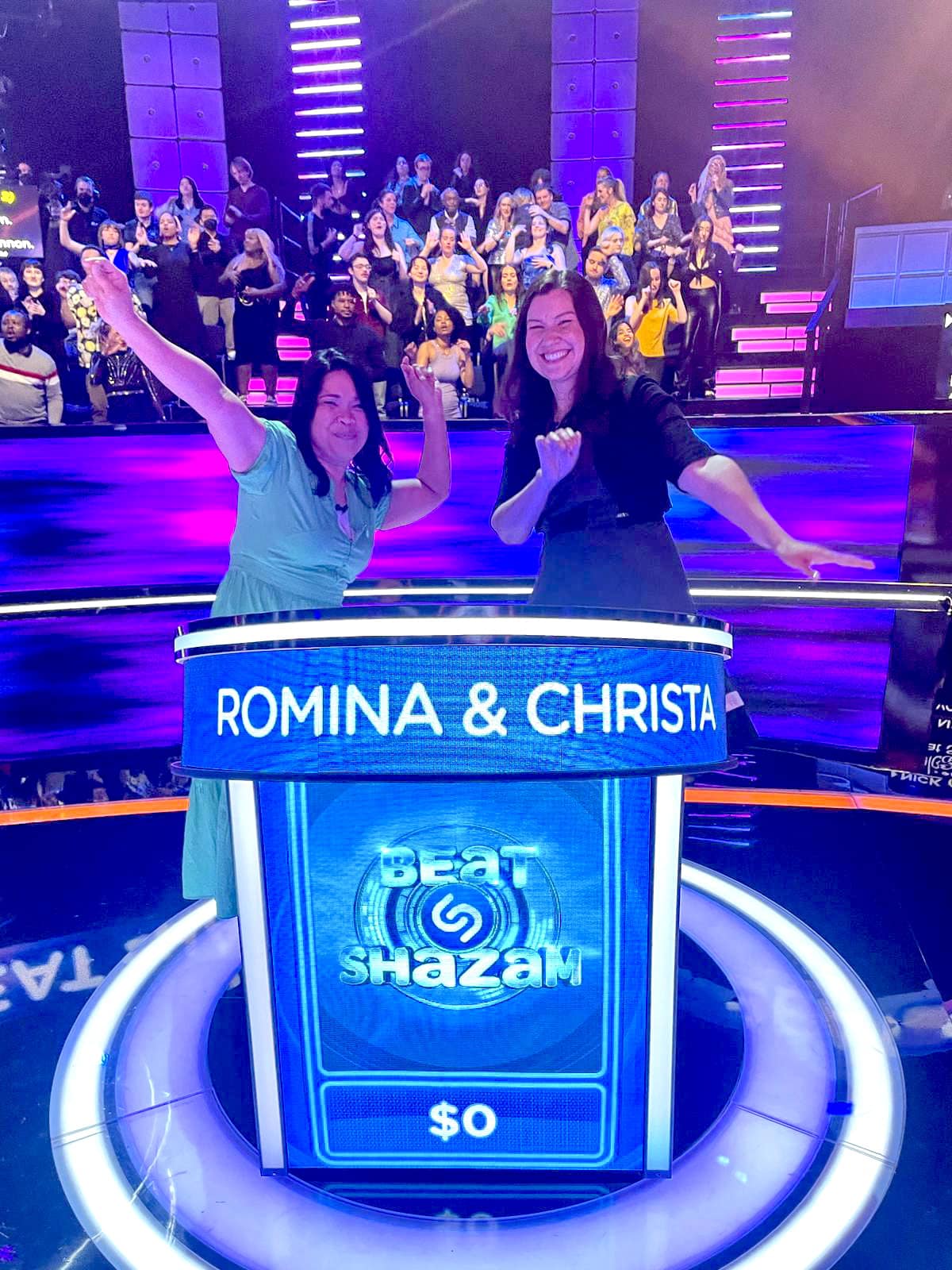 Romina and Christa - Shazam joy